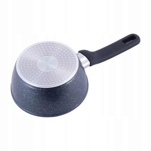 Vas 1.2 l din aluminiu, 16x7.5 cm, cu marmura neagra - imagine 5