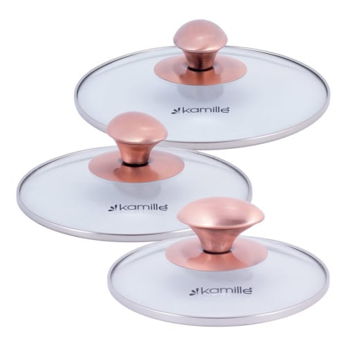 Set de 6 cratite din otel inoxidabil cu manere goale - imagine 6