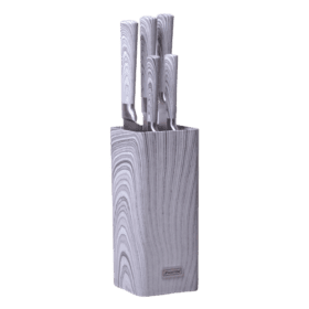 Set de cutite 6 piese cu bloc de depozitare