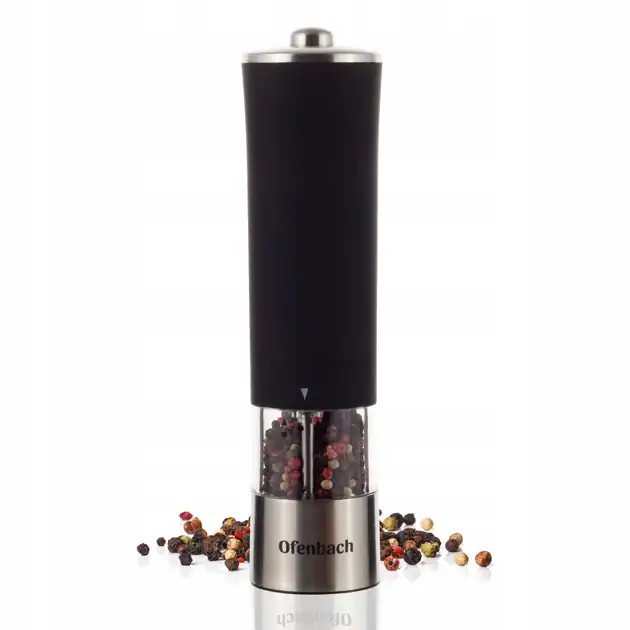 Rasnita electrica pentru piper si sare, iluminata - imagine 7