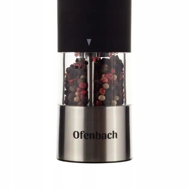 Rasnita electrica pentru piper si sare, iluminata - imagine 5