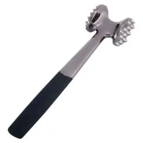 Ciocan de carne, din otel inoxidabil, 24x6x4.5cm, cu doua fete