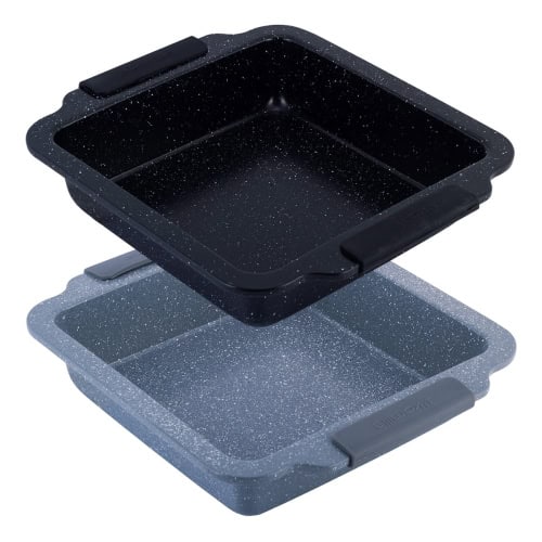 Tava de copt 30.5x27x6 cm marmorata