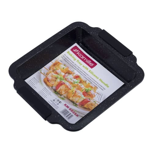 Tava de copt 30.5x27x6 cm marmorata - imagine 5