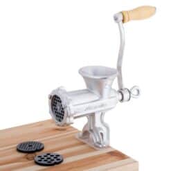 Masina de tocat carne manuala din metal