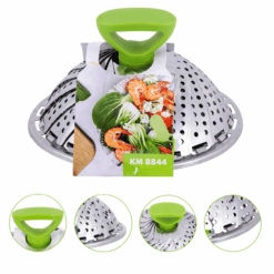 Aparat de gatit universal, pliabil, pentru abur 23x9.5 cm