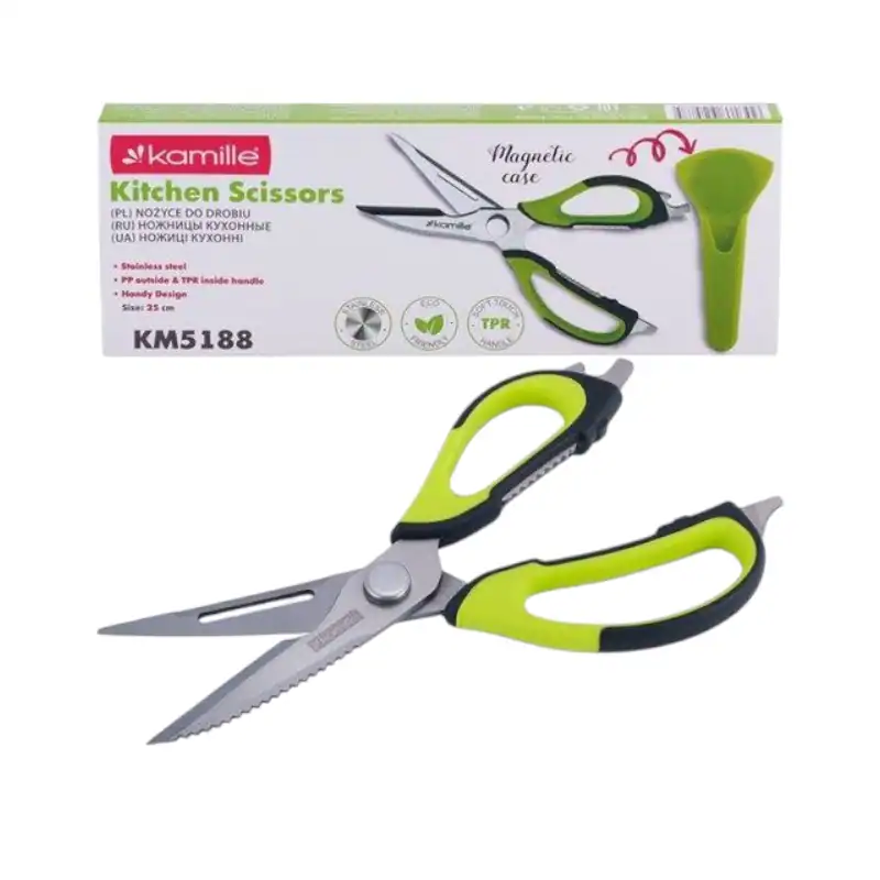 Foarfeca universala 25 cm cu carcasa magnetica