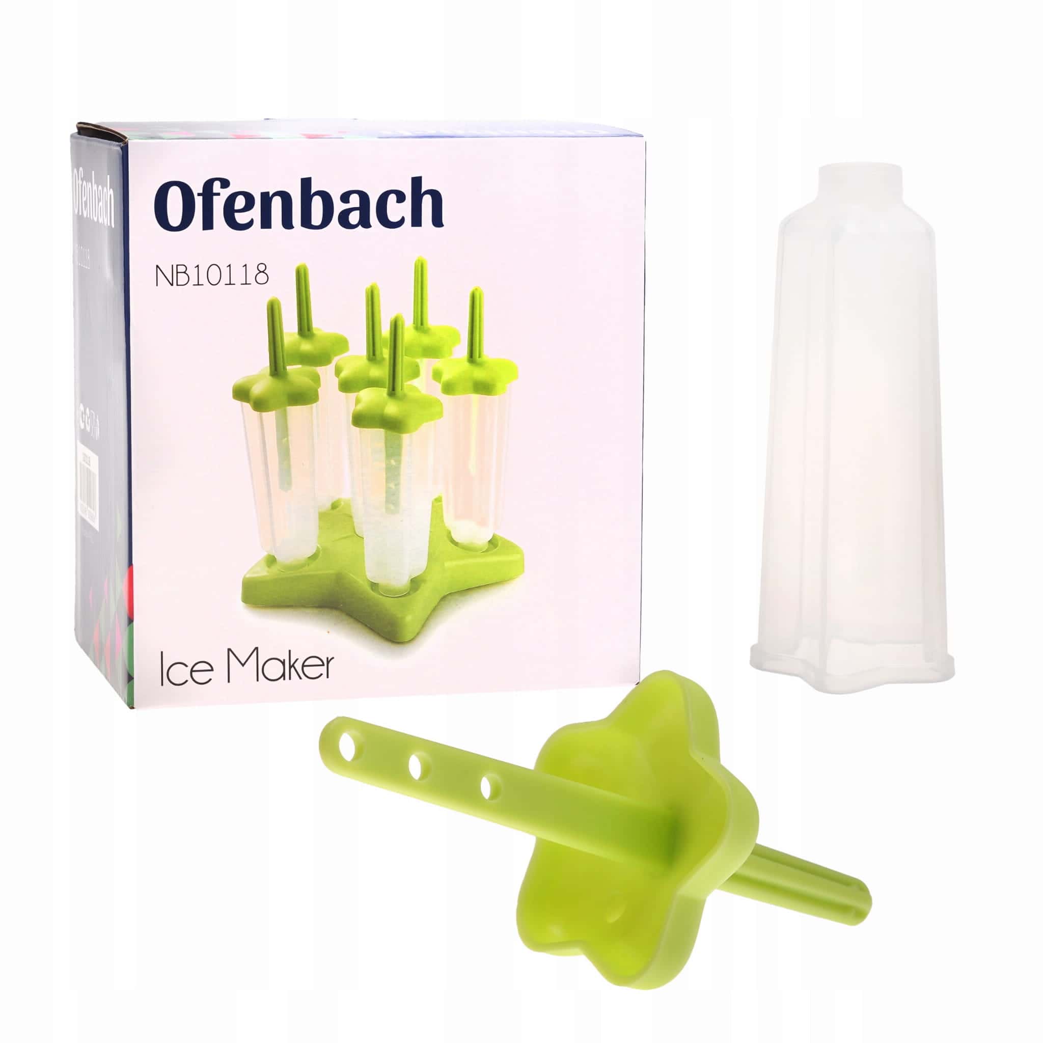 Set 6 forme pentru inghetata, reutilizabile, cu suport - imagine 5