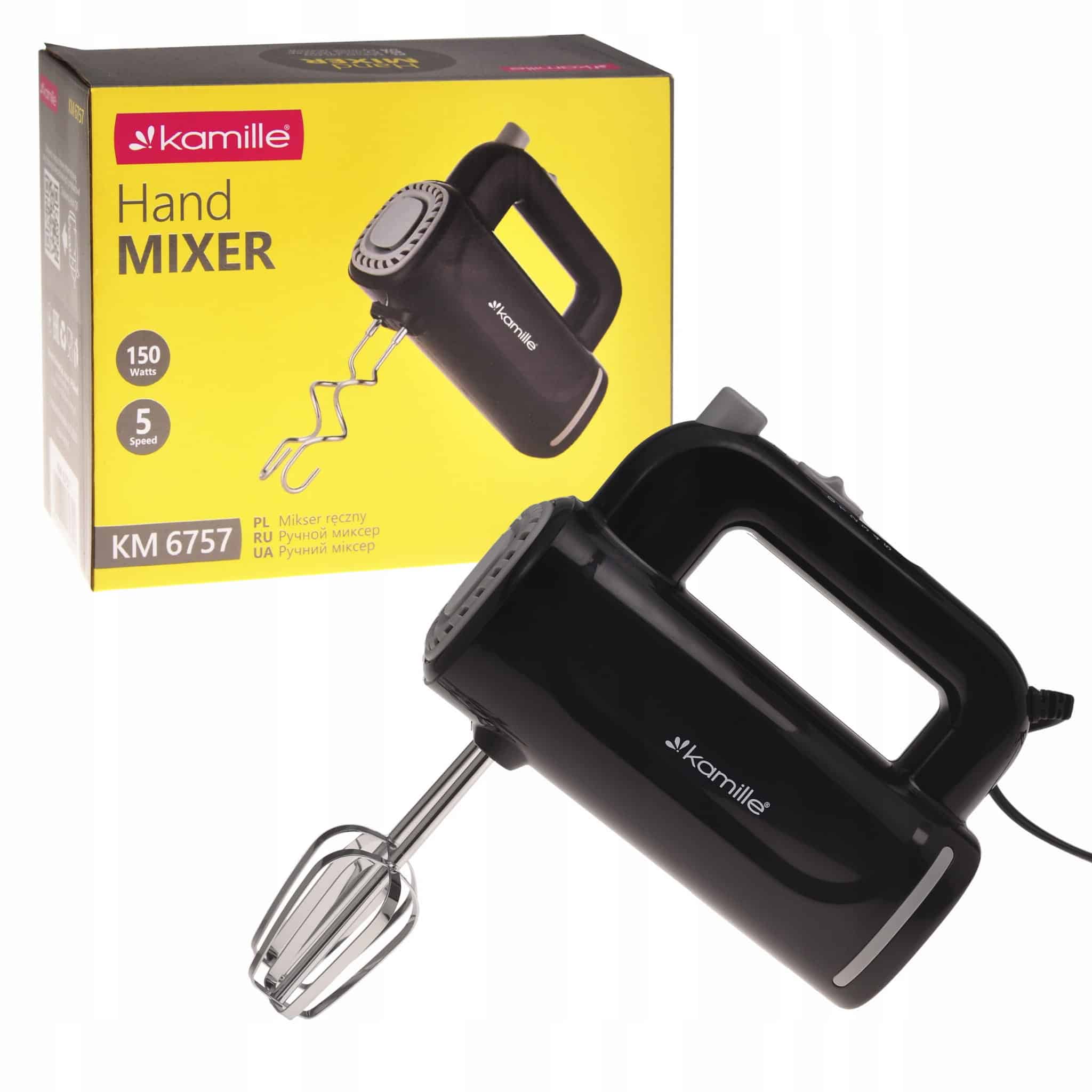 Mixer de mana, 5 viteze, functie Eject, 150W - imagine 5