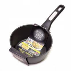 Cratita, aluminiu, antiaderenta, 1.8 L, 18 cm, negru