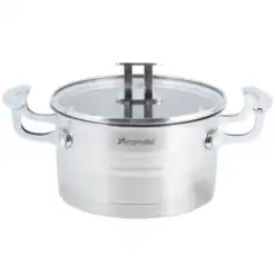 Cratita din inox 1.5 l cu capac