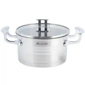 Cratita din inox 1.5 l cu capac