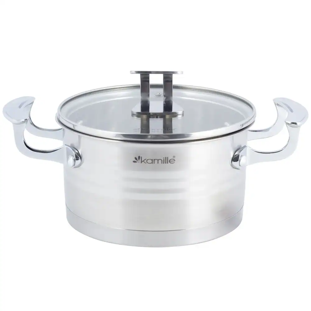 Cratita din inox 1.5 l cu capac