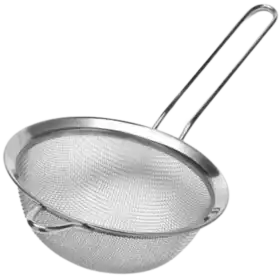 Sita lingura cu fante 12 cm, din otel inoxidabil