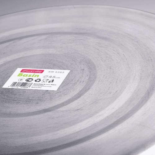 Bol din otel inoxidabil 45 cm - imagine 6