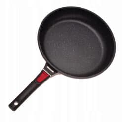 Tigaie, marmura, 28 cm, inductie, maner detasabil