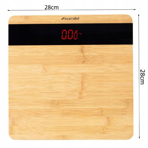 Cantar electronic de podea 28x28 cm - imagine 3