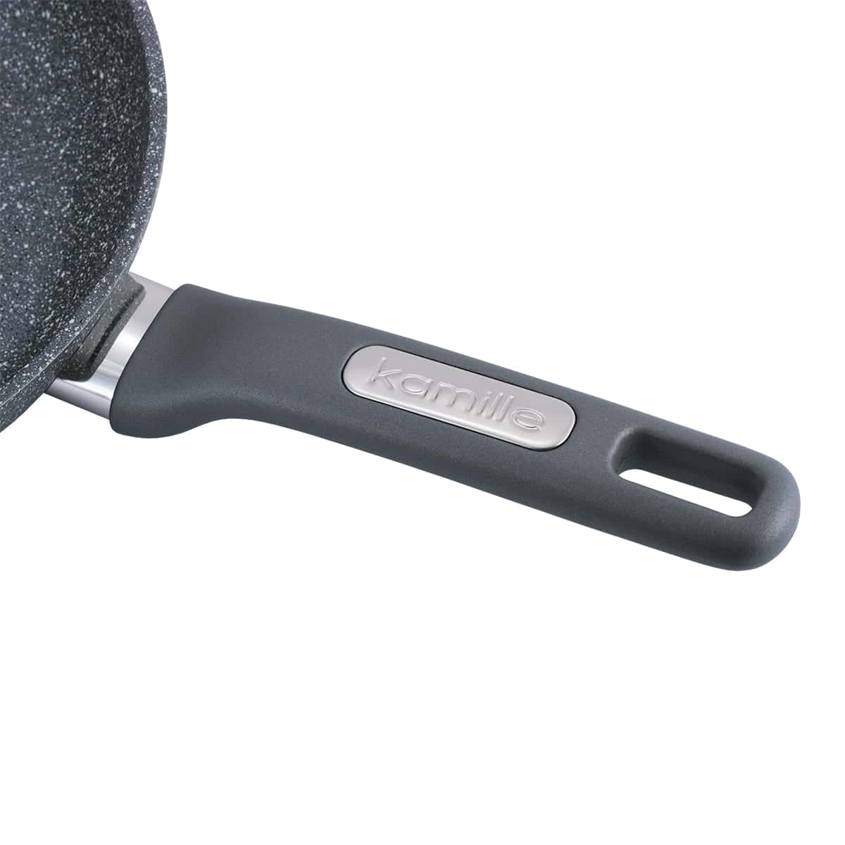 Tigaie antiaderenta, aluminiu/granit, 26 cm, gri - imagine 4