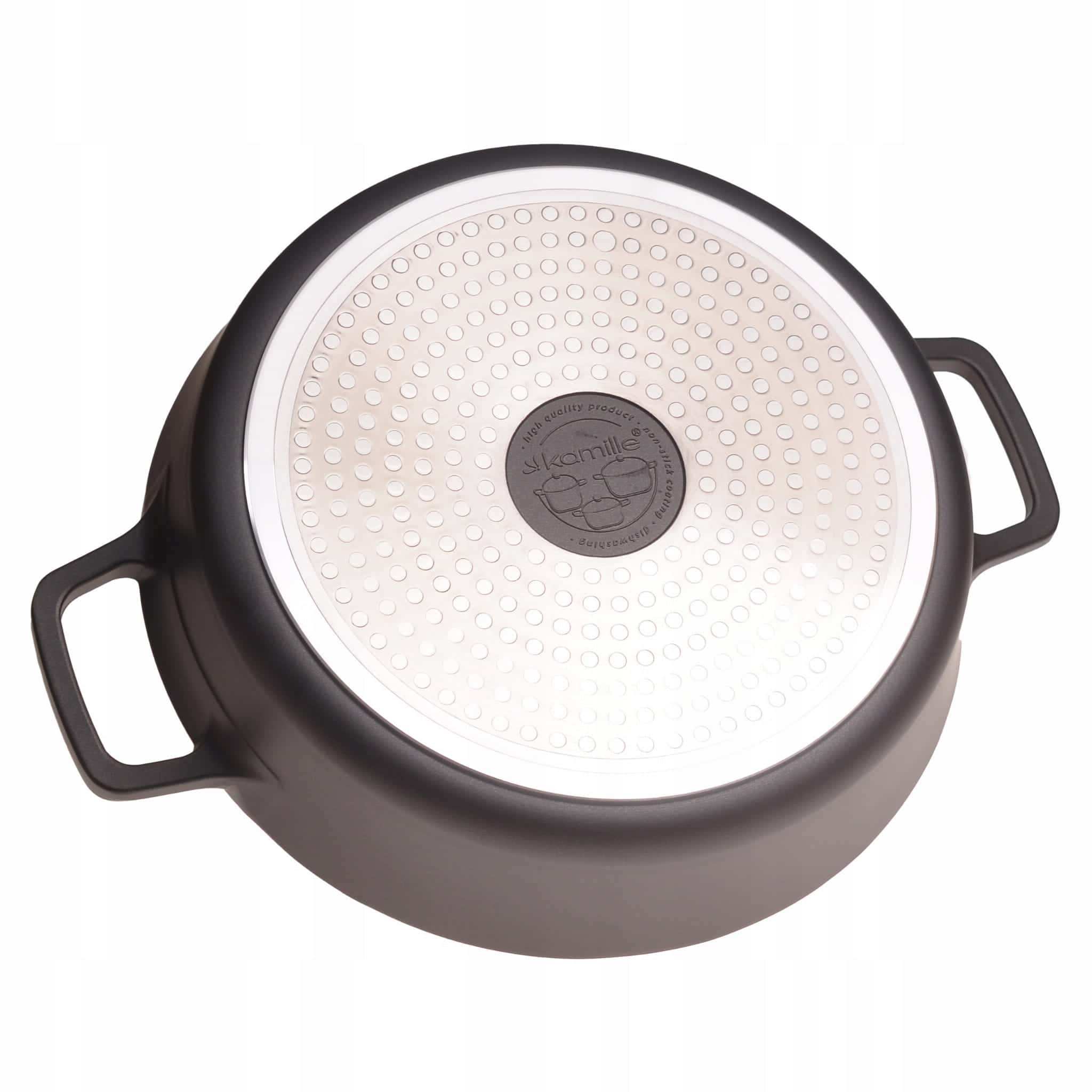 Oala marmurata, aluminiu, 4 L, 28 x 7.5 cm - imagine 4