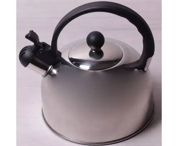 Ceainic din otel inoxidabil 2.5 l cu fluier - imagine 3