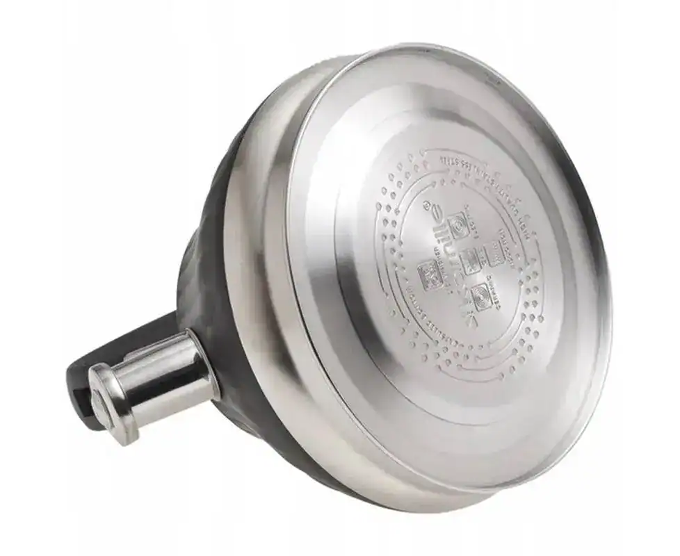 Ceainic din otel inoxidabil 3 l negru - imagine 3