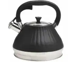 Ceainic din otel inoxidabil 3 l negru