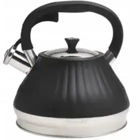 Ceainic din otel inoxidabil 3 l negru