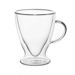 Set de pahare din sticla dublu strat 300 ml