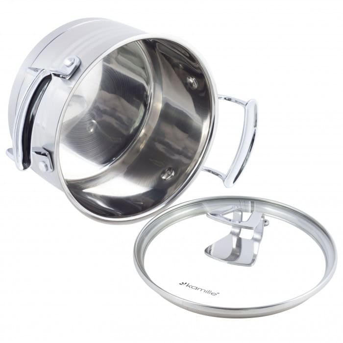 Set de 4 ghivece din otel inoxidabil - imagine 5