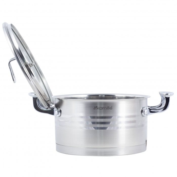 Cratita din inox 4.4 l cu capac - imagine 5