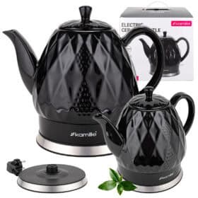 Fierbator electric ceramic 1.5 l, negru