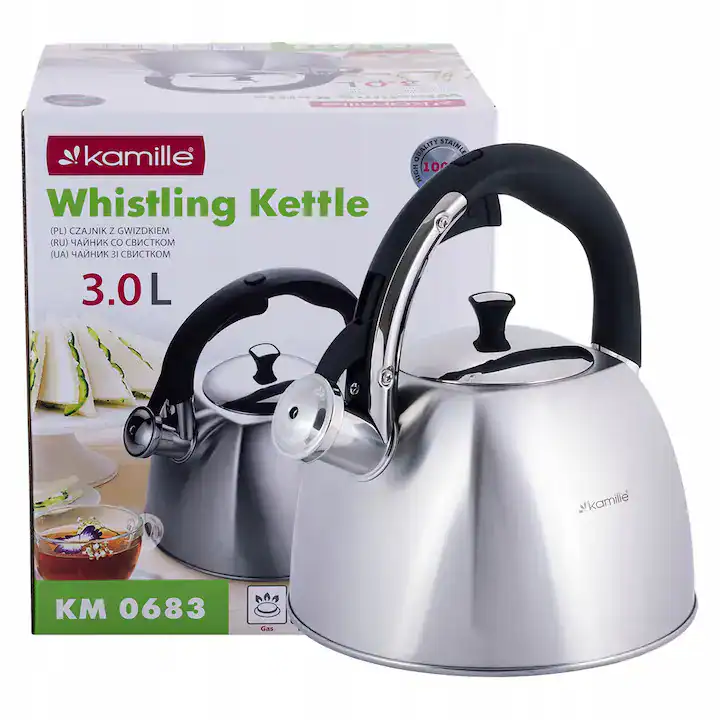 Fierbator din otel inoxidabil 3 l - imagine 2