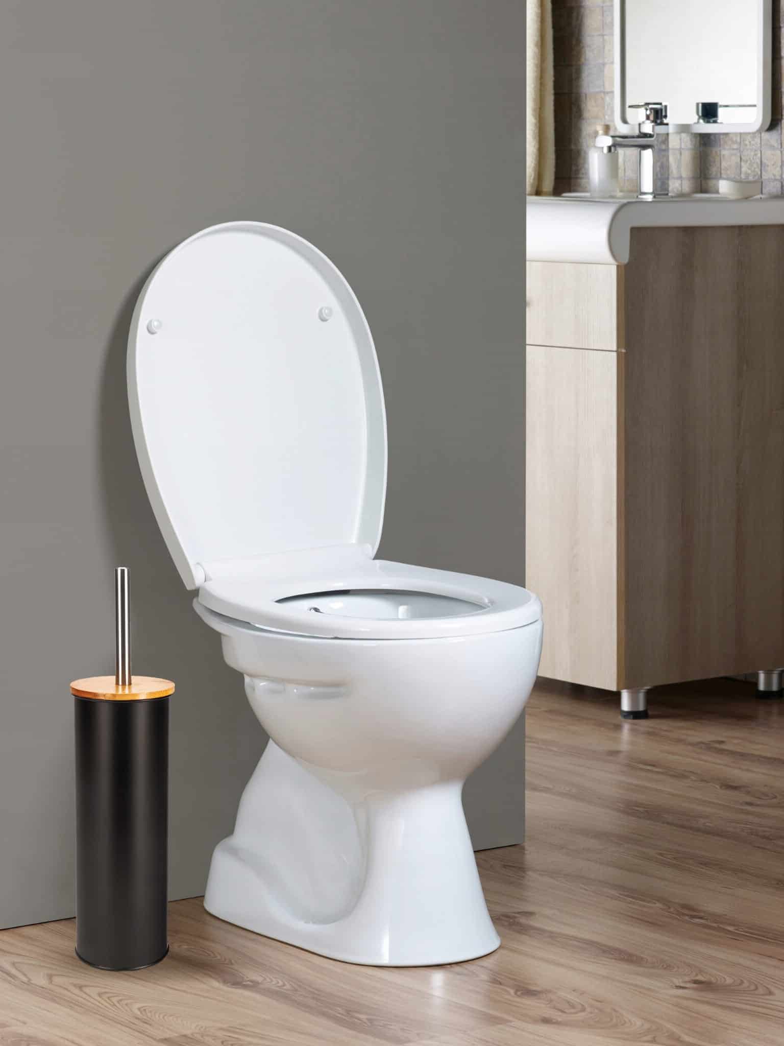 Perie WC Kamille cu stativ liber – design compact și util pentru baie - imagine 3