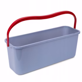 Găleată rectangulară Valsar 9 L, pentru curățenie ușoară