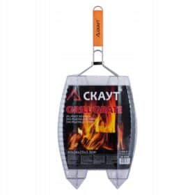 Plasă de grătar SKAUT pentru pește 60×25×2 cm