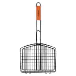 Plasă grătar Skaut 33 cm cu mâner din lemn