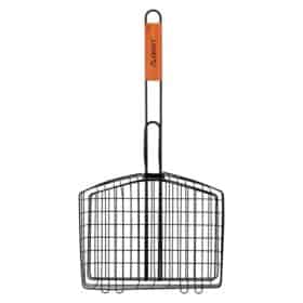 Plasă grătar Skaut 33 cm cu mâner din lemn