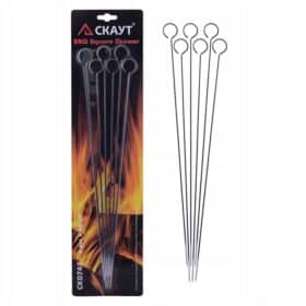 Set 6 frigărui CKAYT din oțel inoxidabil 40 cm