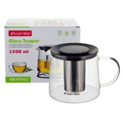 Infuzor de ceai si plante din sticla, 1500 ml, Kamille