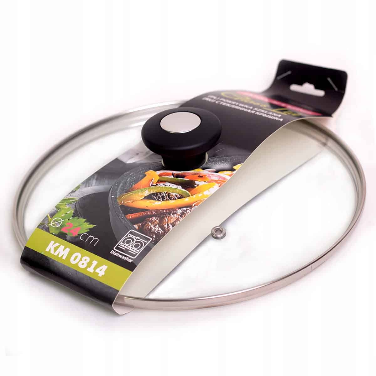 Capac universal din sticlă Kamille 24 cm