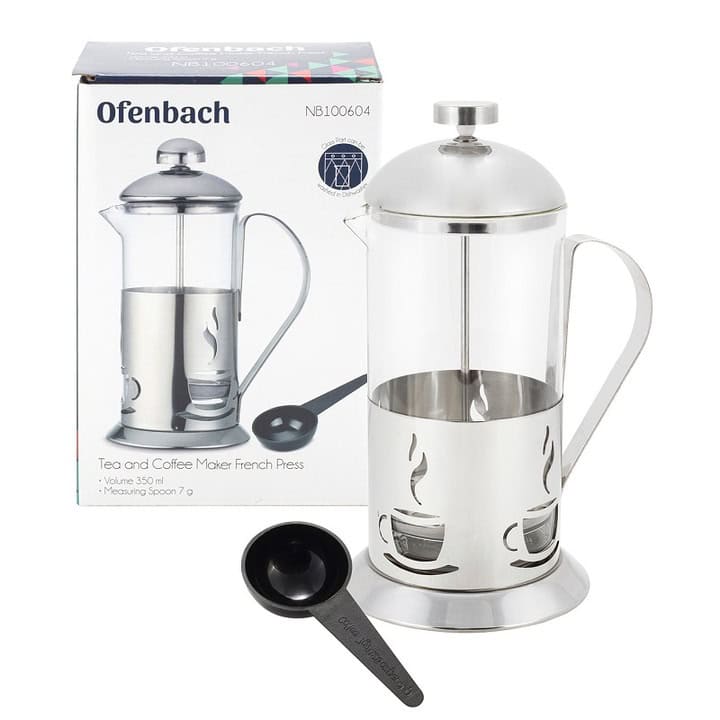 Ceainic cu infuzor 350 ml – sticlă și inox