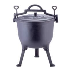 Cazan din fonta 15L, rezistent la temperaturi inalte