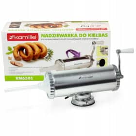 Umplător pentru cârnați Kamille 2,5 kg cu 3 duze