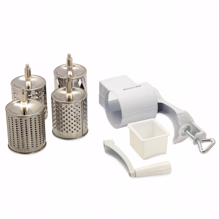 Răzătoare manuală Kamille 4‑în‑1 multifuncțională - imagine 3