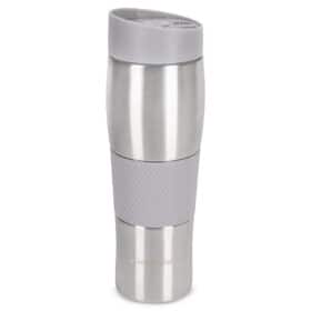 Cana termos din inox, antiderapanta, 480ml, ECO, Gri