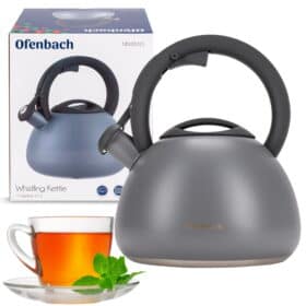 Ceainic tradițional simplu cu fluier automat, 2,7 L