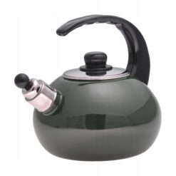 Ceainic cu Fluier emaliat, capacitate 2,5L, compatibil inductie