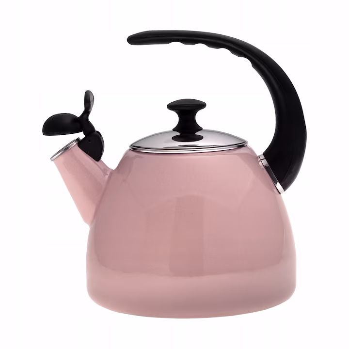 Ceainic cu Fluier Kamille 2.5L oțel emailat