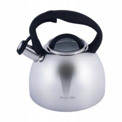 Ceainic Kamille 2,7 L din inox cu mâner soft‑touch, compatibil plite