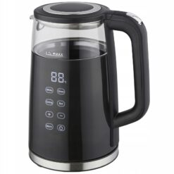 Fierbător electric Kamille 1.7L cu reglare temperatură și display LED